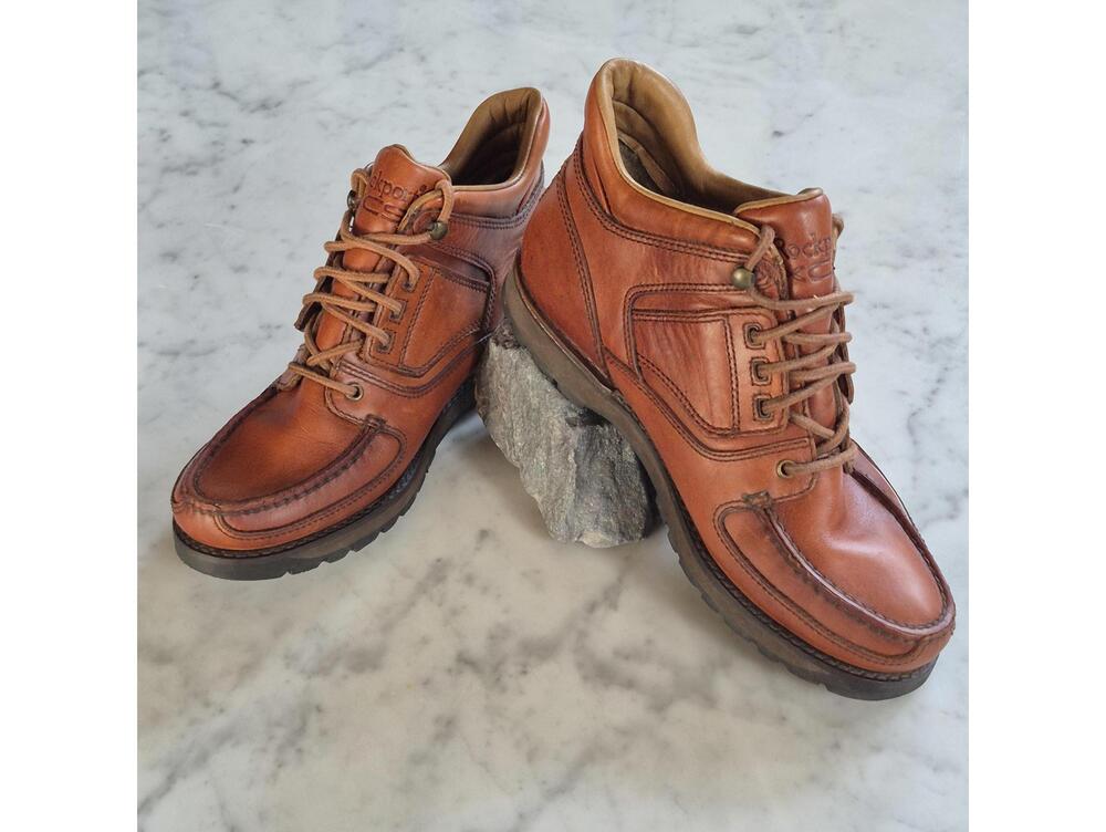 Rockport Boots Mens XCS UMBWE II Brown Leather Chukka Trail Hiking 8w